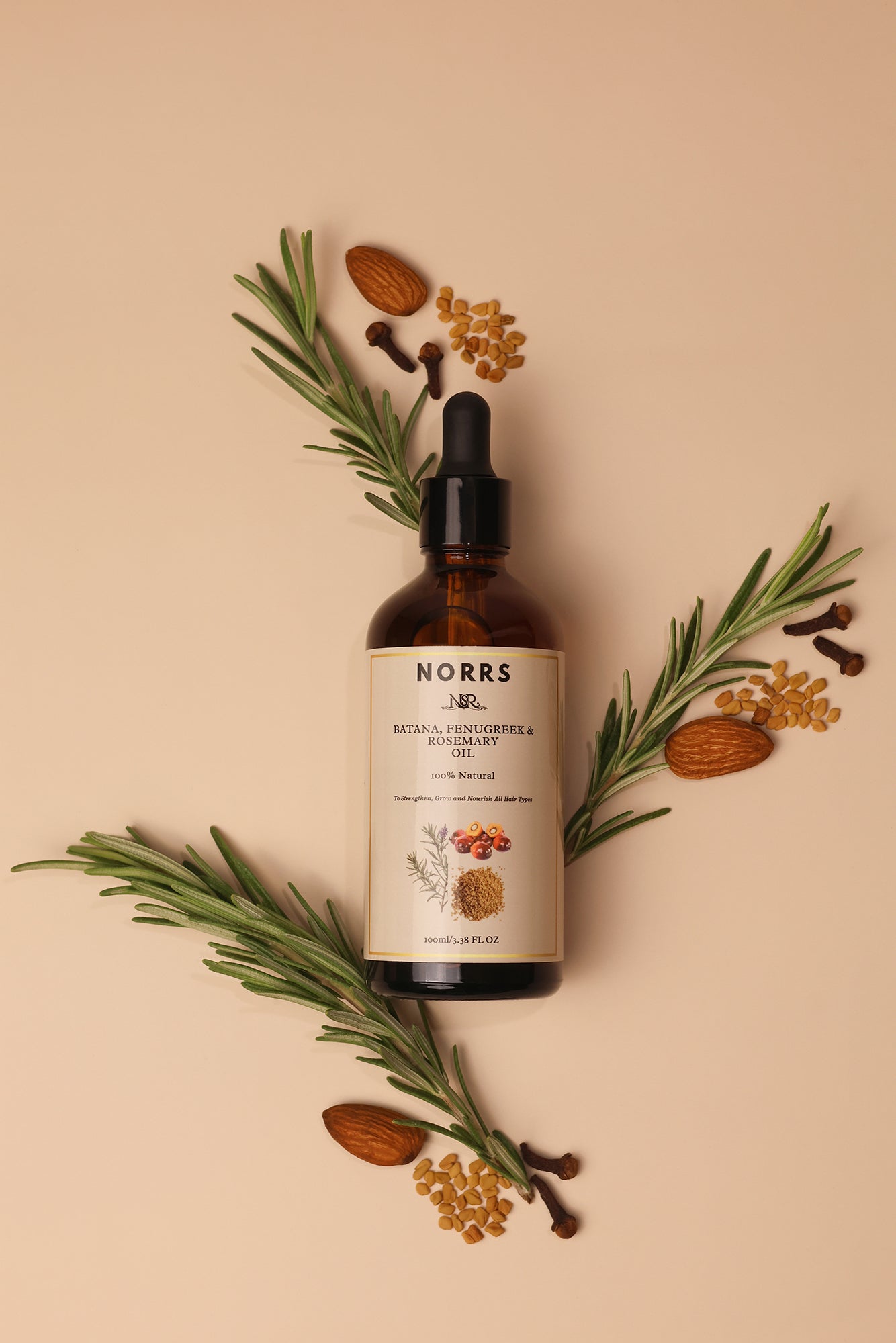 Batana, fenugreek & rosemary oil